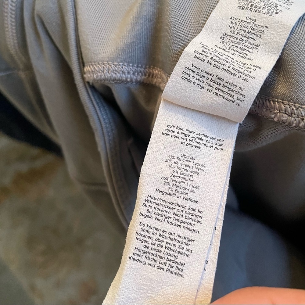 Allbirds gray soft natural lyocell ecofriendly leggings size large - Picture 12 of 12